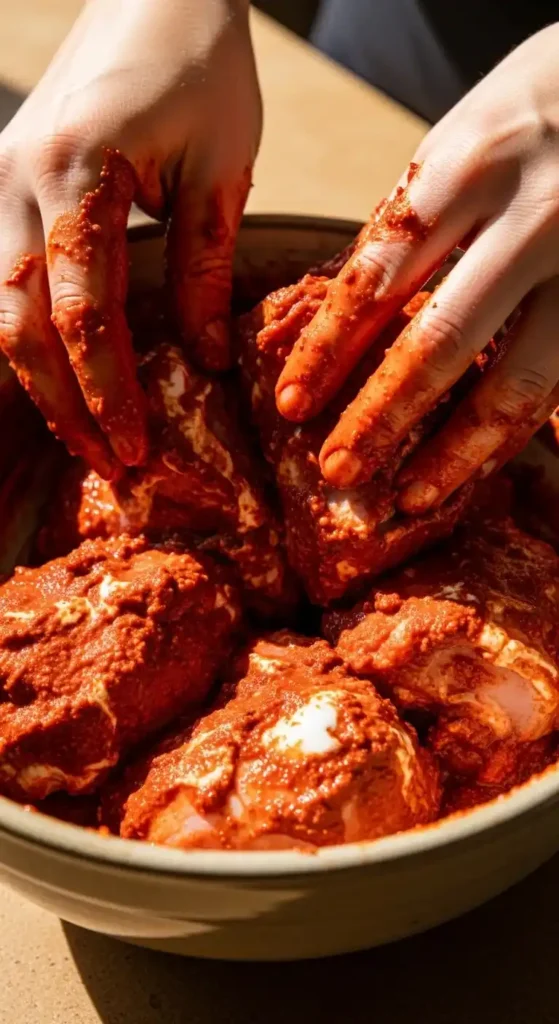 Tandoori Chicken Naan Buns