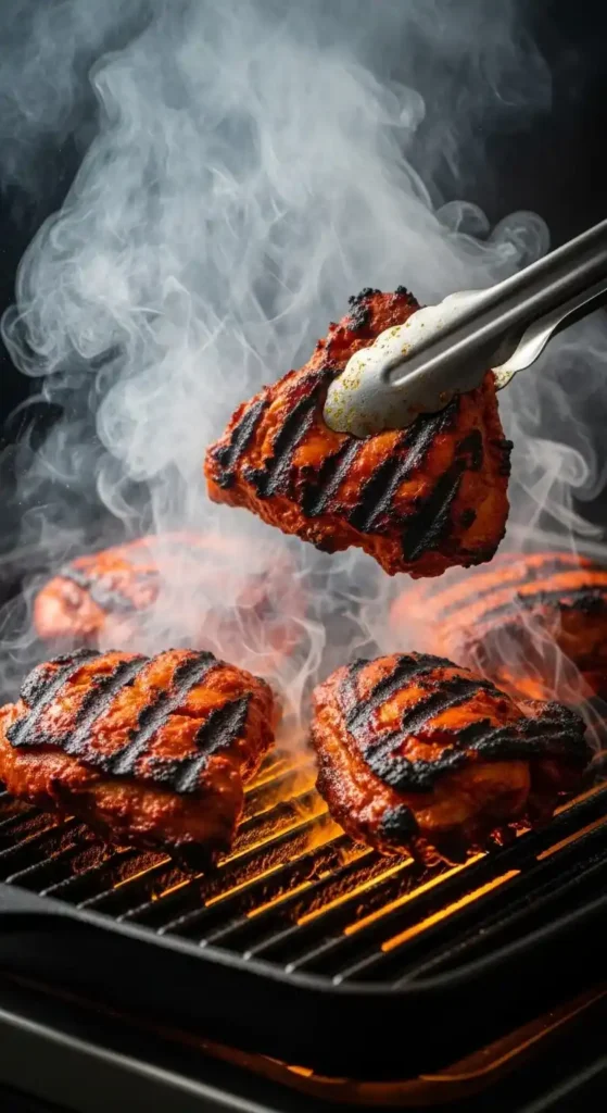 Tandoori Chicken Naan Buns