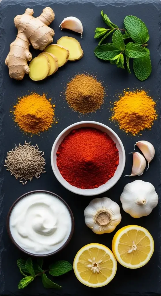 Tandoori Chicken Naan Buns