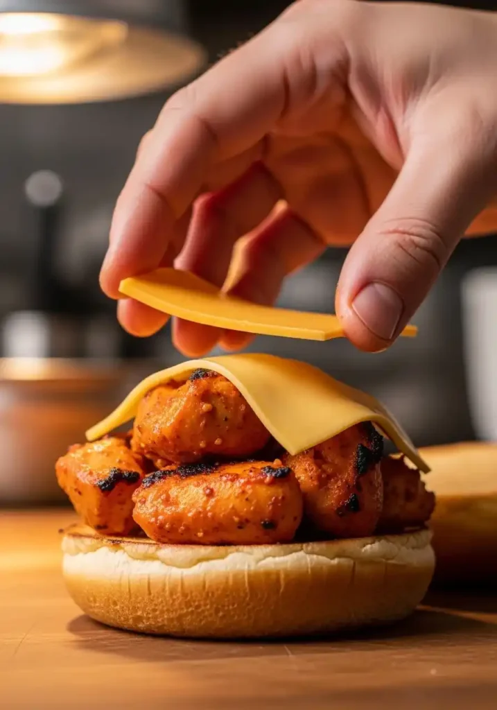 chicken tikka sliders