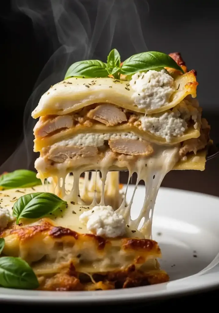 Chicken Alfredo Lasagna