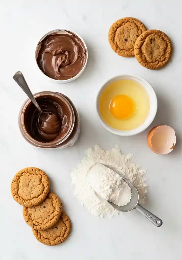3 Ingredient Nutella Cookies
