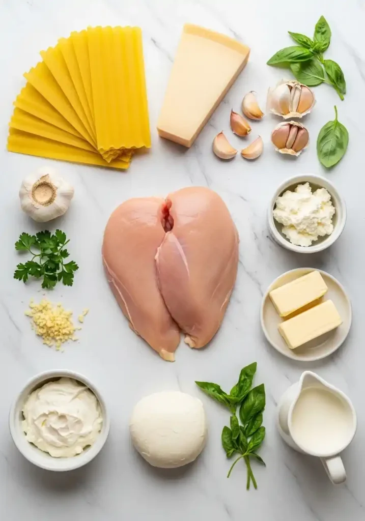 Chicken Alfredo Lasagna