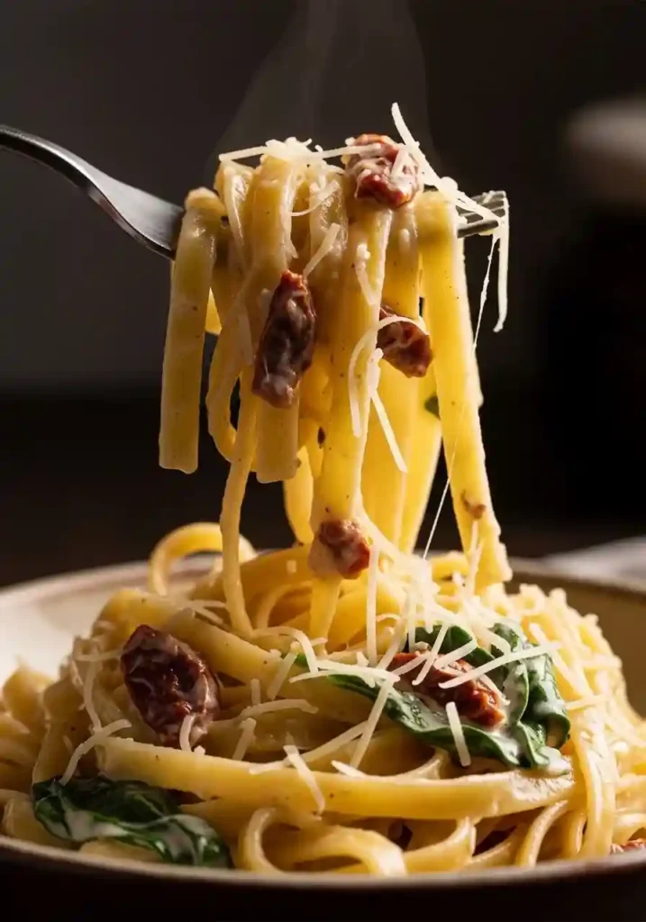 Tuscan Chicken Pasta 