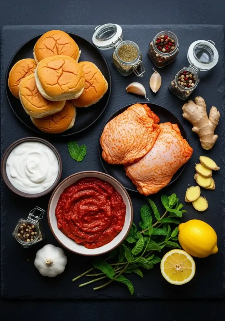 Chicken Tikka Sliders