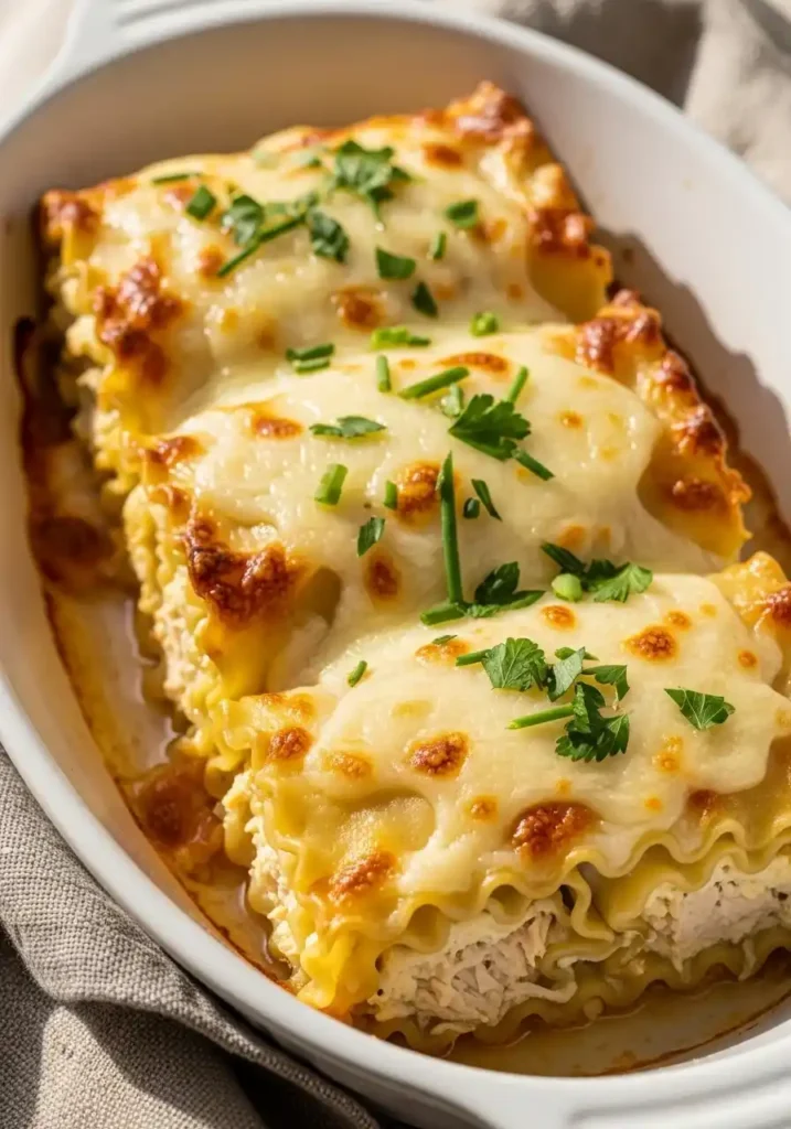 Chicken Alfredo Lasagna