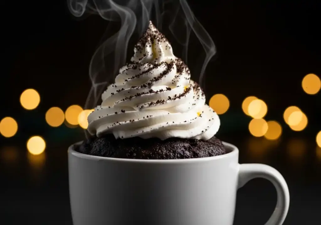 Oreo Mug Cake: Ready in 2 Minutes