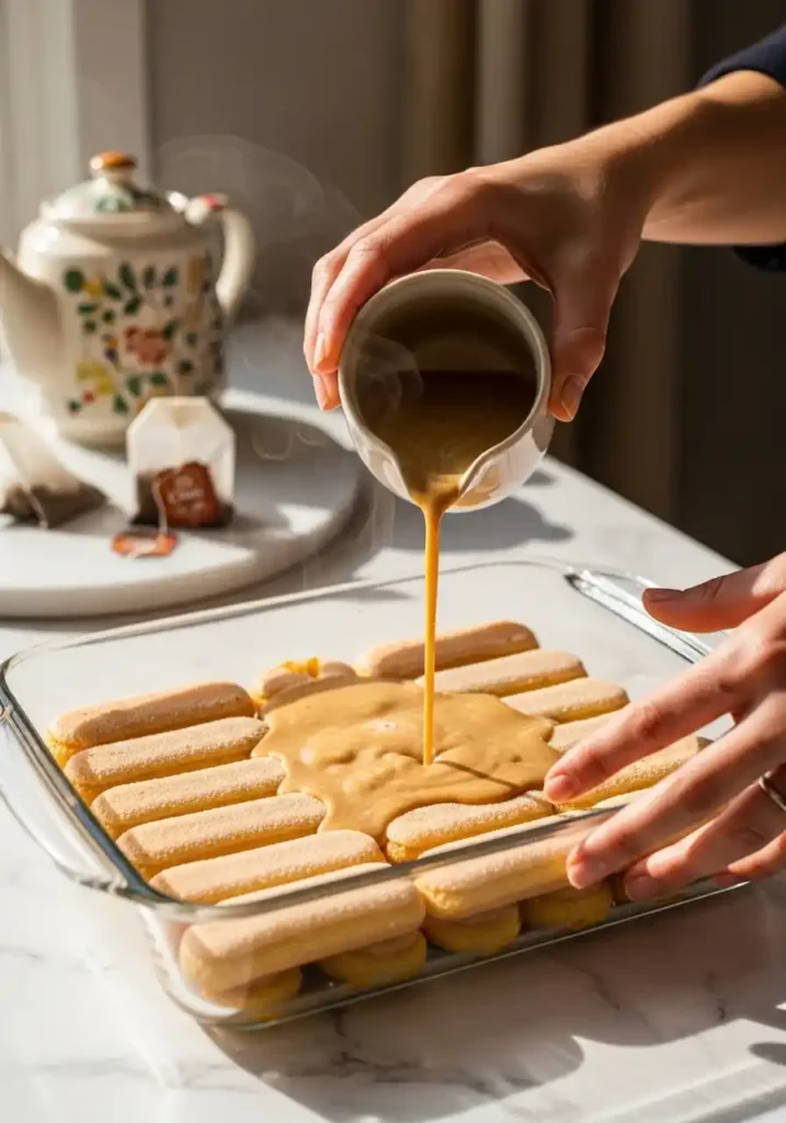 No Bake Chai Tres Leches Cake