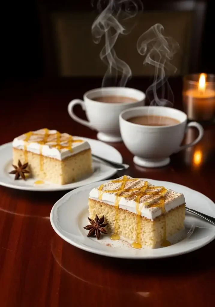 No Bake Chai Tres Leches Cake