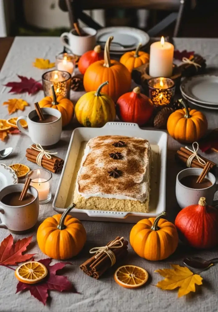 No Bake Chai Tres Leches Cake