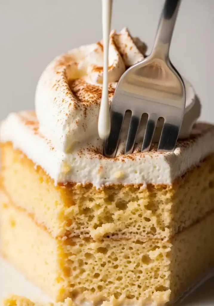 No Bake Chai Tres Leches Cake
