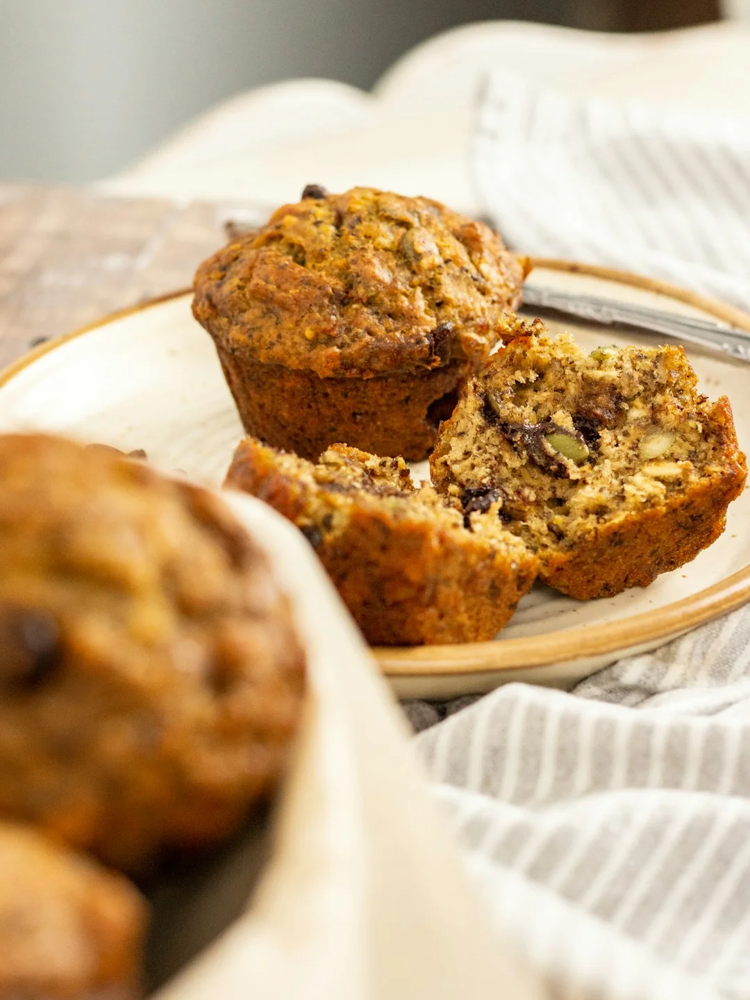 best banana chocolate chip muffins