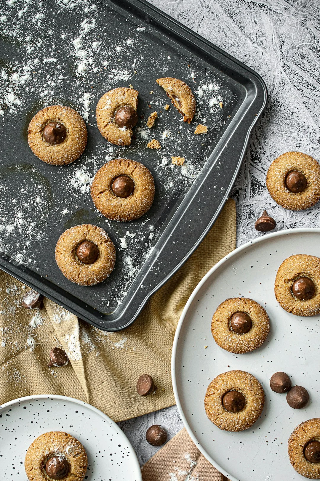 best chocolate thumbprint cookies