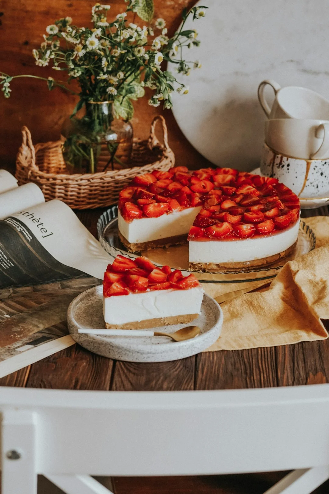 best strawberry cheesecake