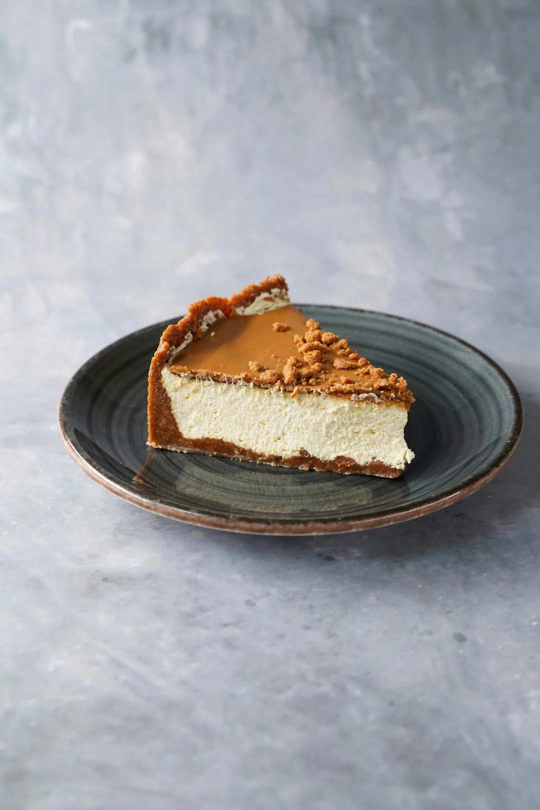 biscoff salted caramel cheesecake