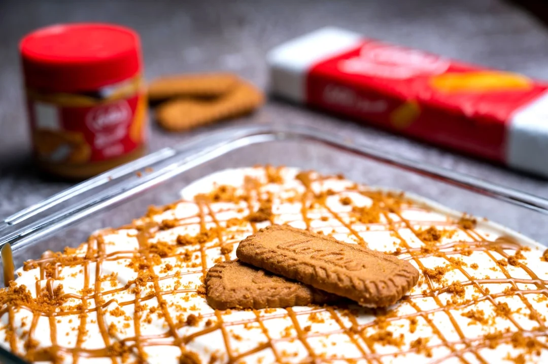 biscoff salted caramel cheesecake
