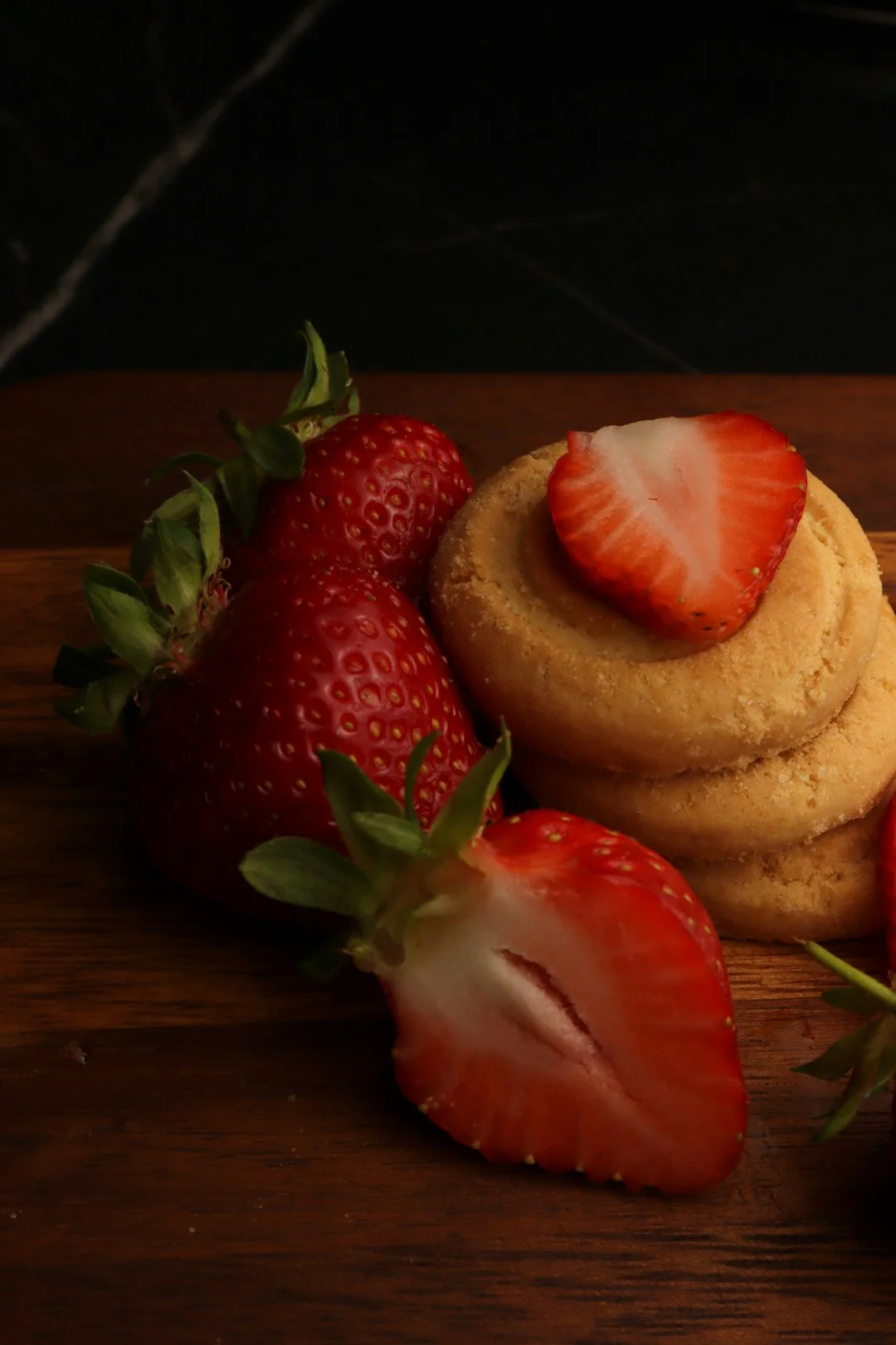 strawberry cheesecake cookies