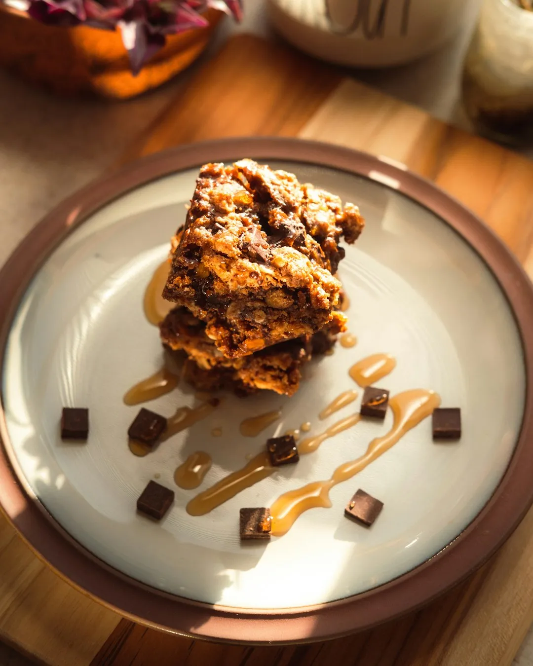 easy chocolate bread pudding