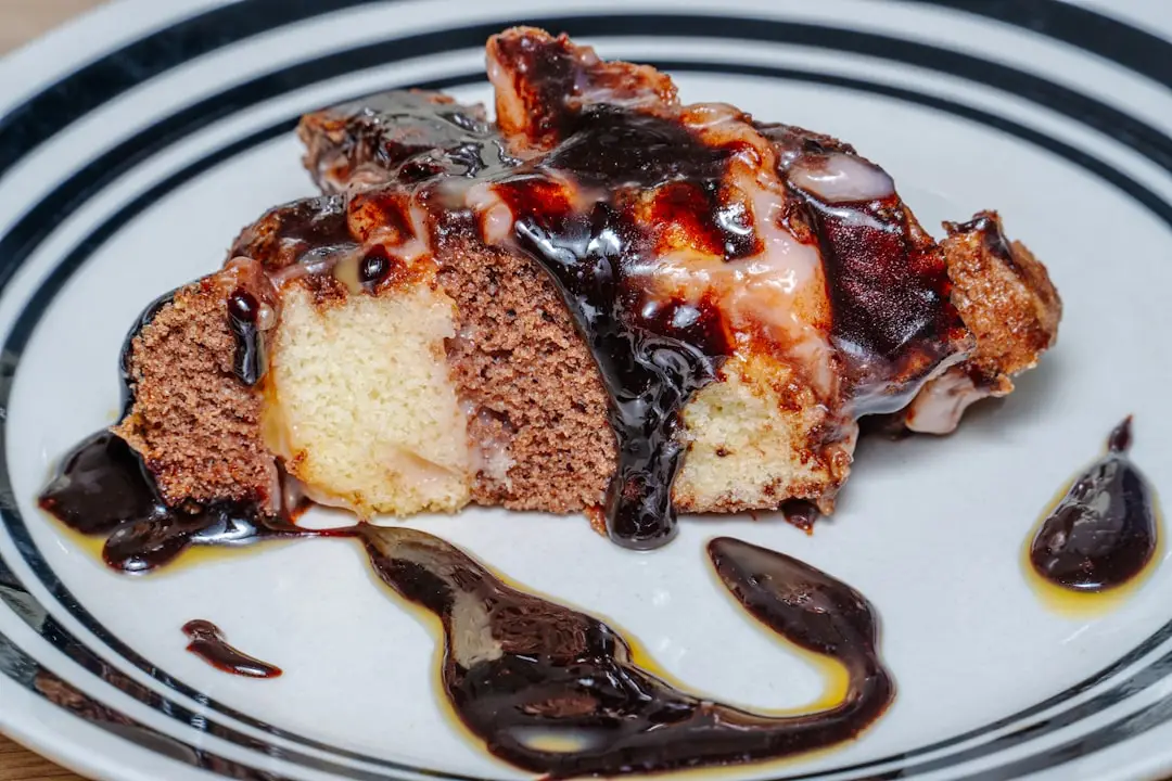 easy chocolate bread pudding