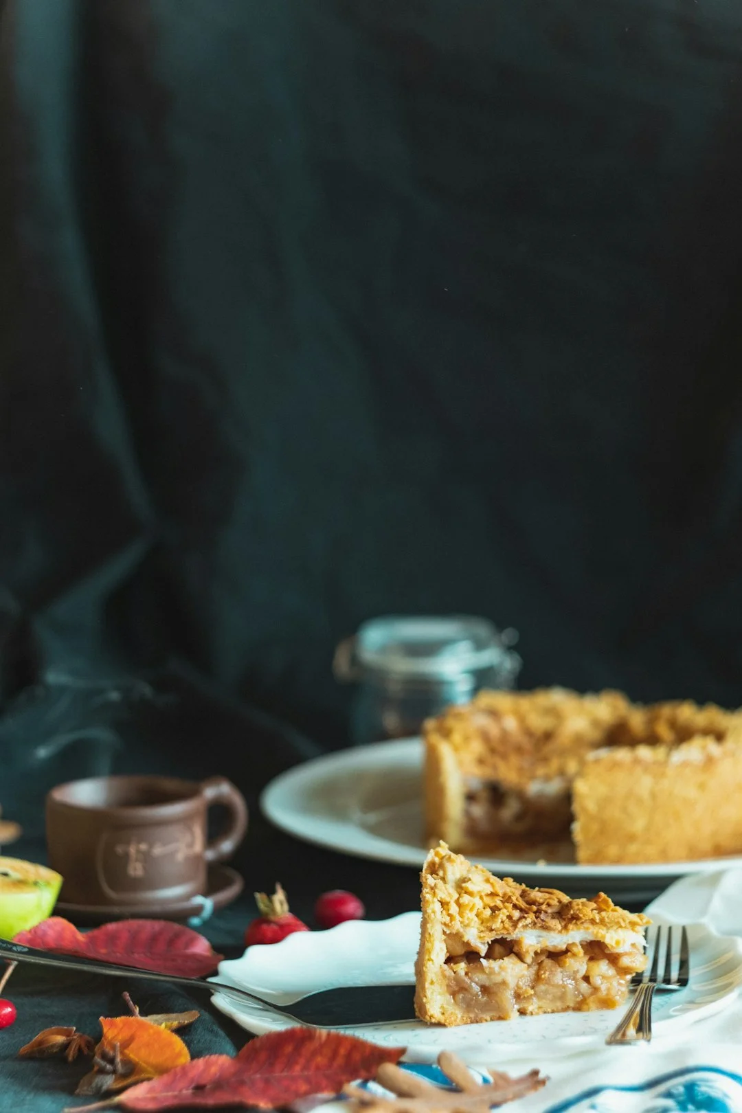 apple pie snickerdoodle cookies