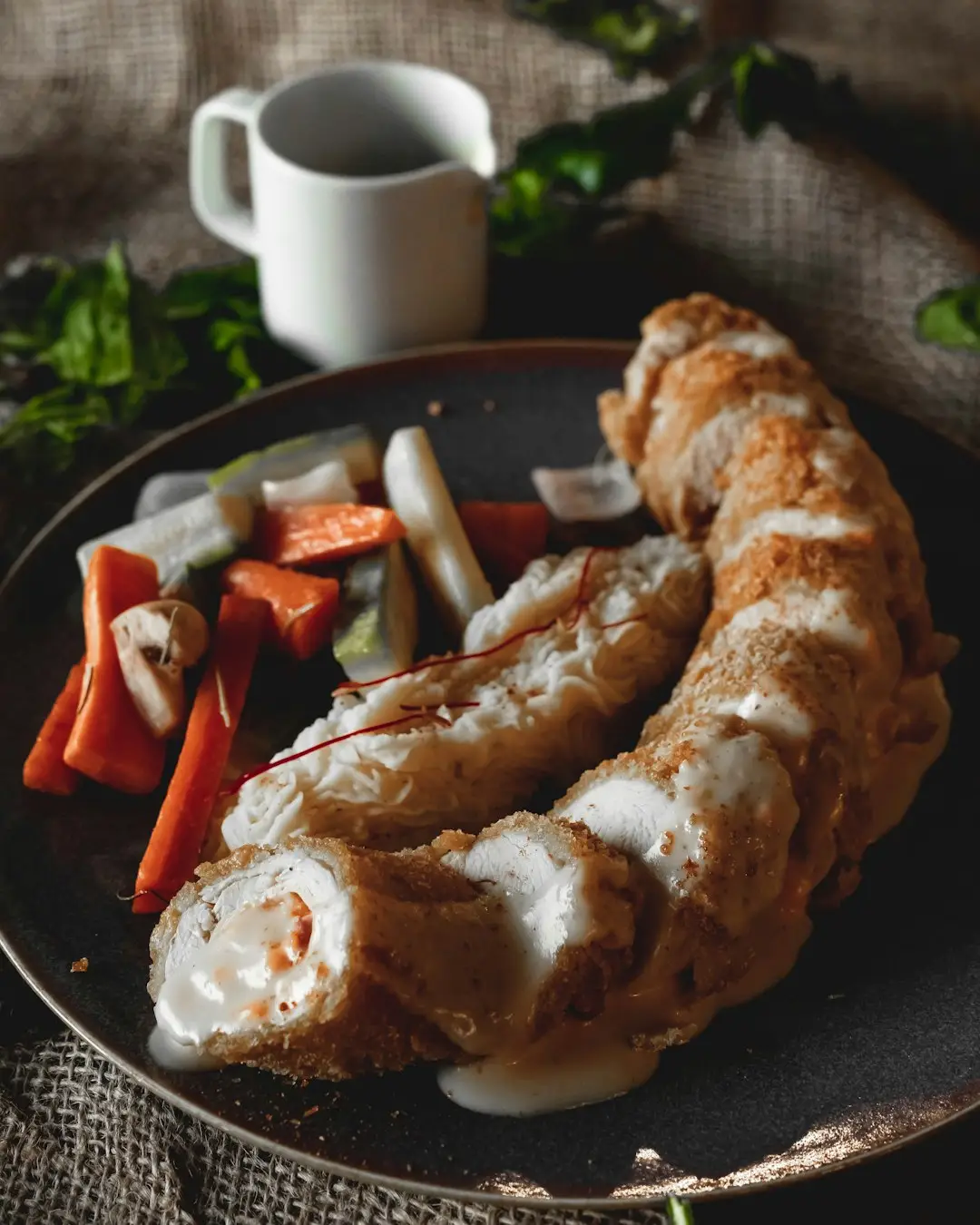 crispy fried lasagna rolls -- Ingredients and Equipment crispy fried lasagna rolls