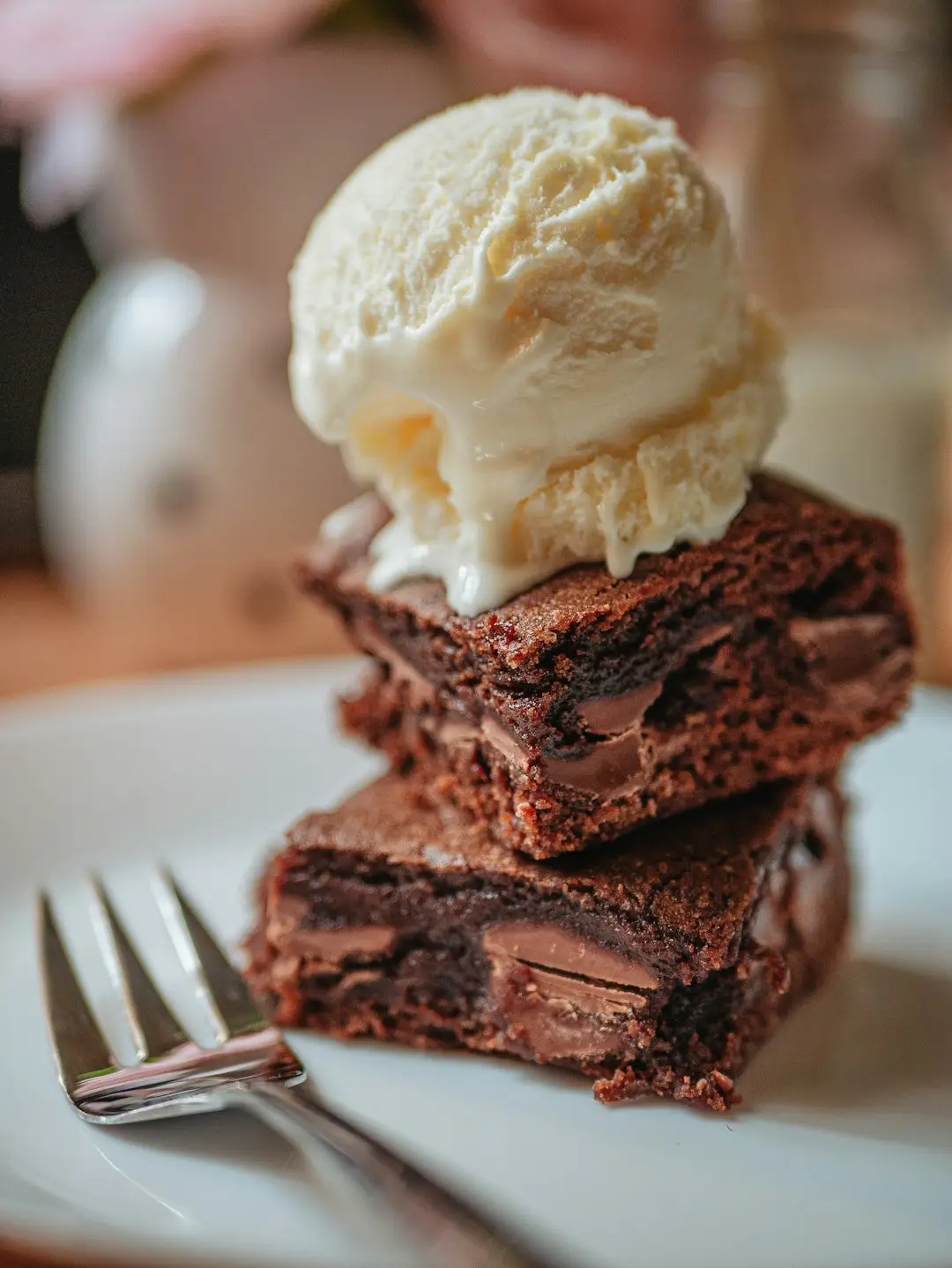 single serve fudgy brownie -- Experimenting with New Recipes single serve fudgy brownie
