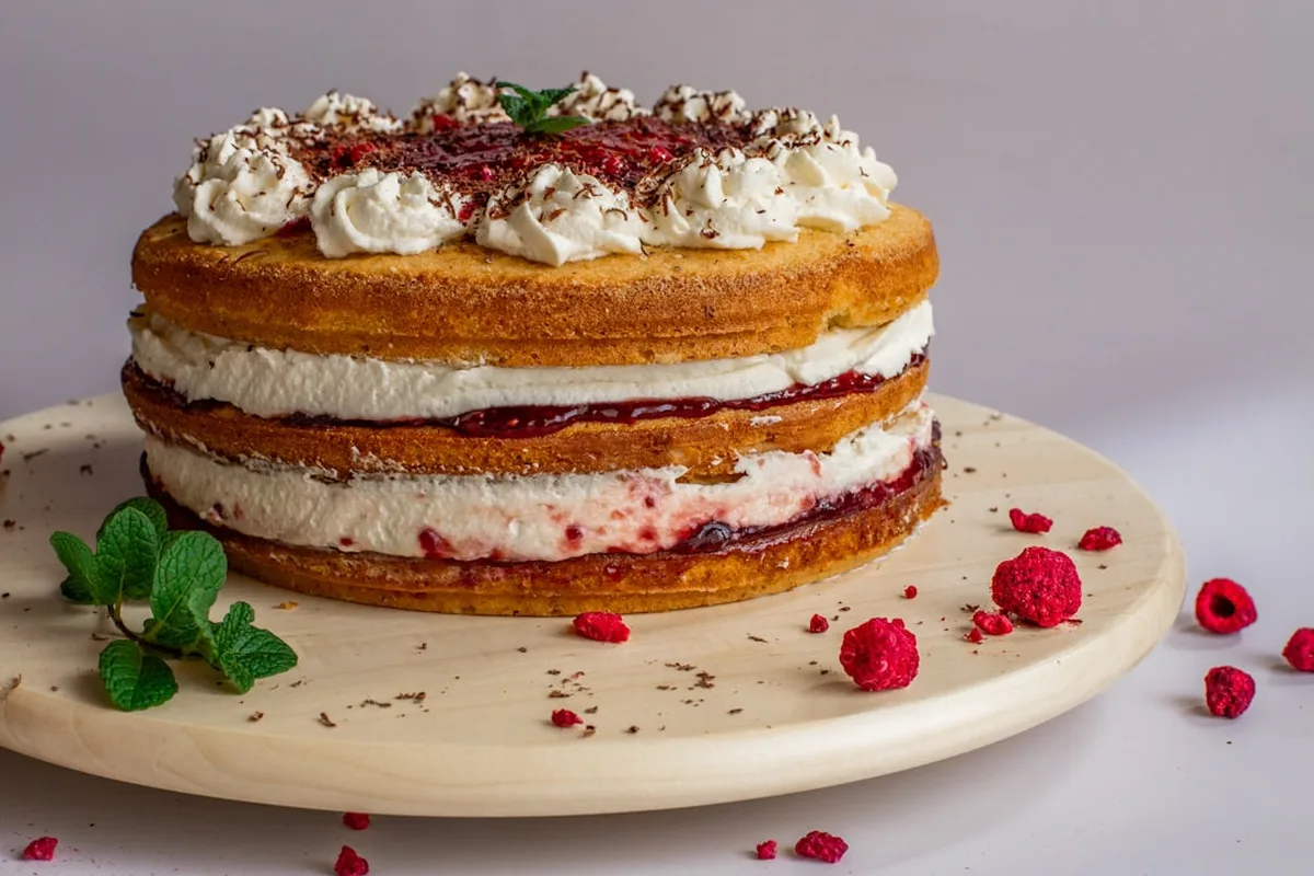 berry chantilly cake