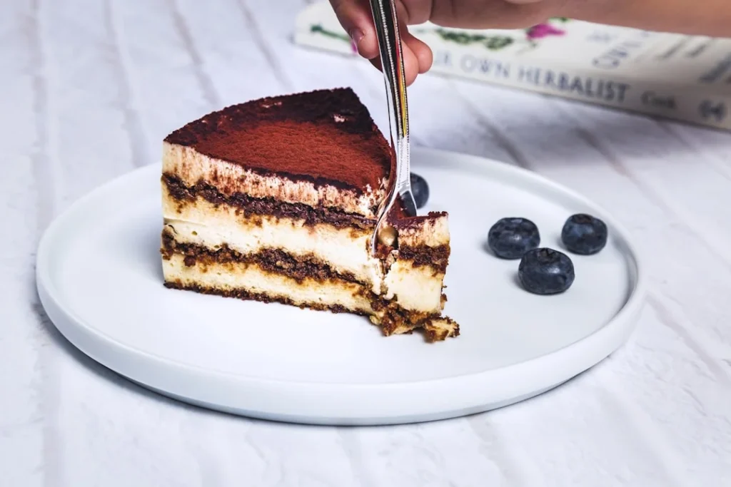 No-Bake Baked Tiramisu Cheesecake (Hot Chocolate Version)